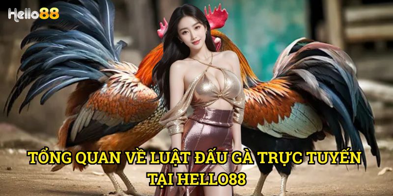 Luật chơi đá gà online cho người mới Hello88 - Hướng dẫn chi tiết 2025 2 Tổng quan về luật đấu gà trực tuyến tại Hello88