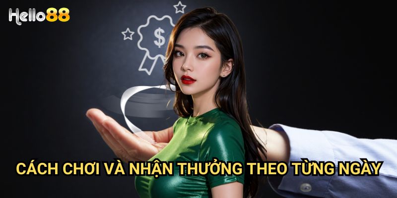 Cách chơi và nhận thưởng theo từng ngày tại Hello88 - Hướng dẫn chi tiết 2025