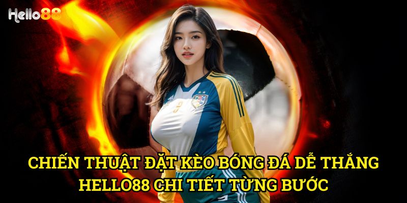 Chiến thuật đặt kèo bóng đá dễ thắng Hello88 - Phương pháp hiệu quả 2025 3 Chiến thuật đặt kèo bóng đá dễ thắng Hello88 chi tiết từng bước