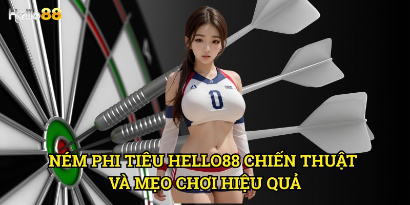 Ném Phi Tiêu Hello88 - Hướng dẫn chơi và chiến thuật thắng lớn 3 Ném Phi Tiêu Hello88 chiến thuật và mẹo chơi hiệu quả