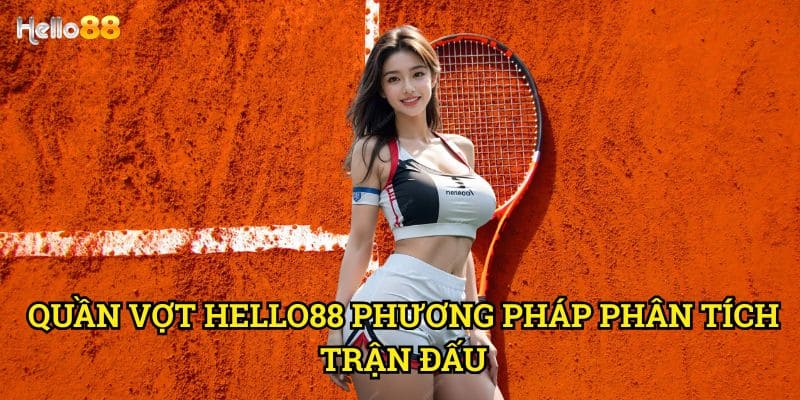 Quần Vợt Hello88 - Khám phá thế giới cá cược tennis đỉnh cao 3 Quần Vợt Hello88 phương pháp phân tích trận đấu